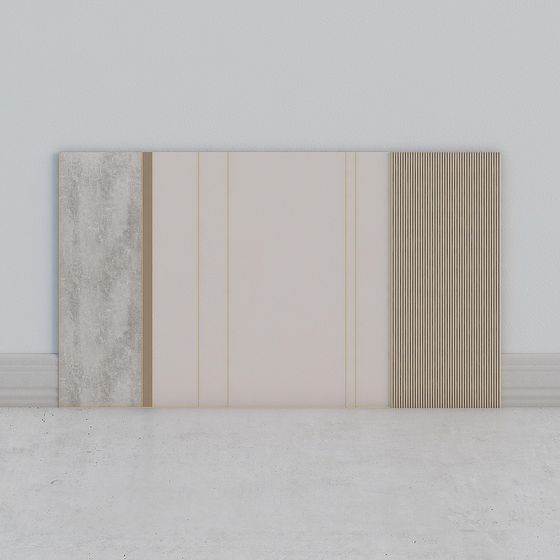 Urban Elegance Panel 3D model for Interior Design