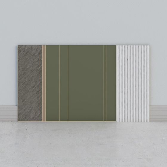 Urban Panel 3D model for Modern Design