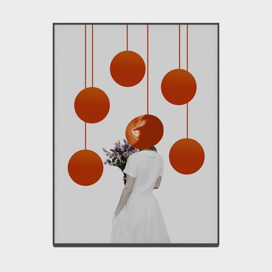 Suspended Sphere 3D model for Creative Spaces