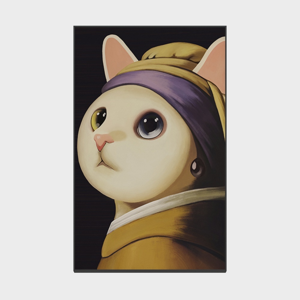 Charming Fashion Cat 3D model