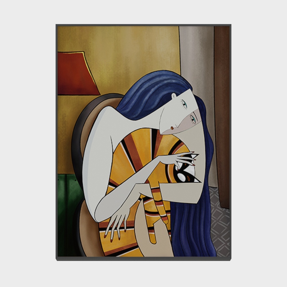 Roshan - Modern Wind - Living Room Bedroom Decorative Painting - Nightmare Corner