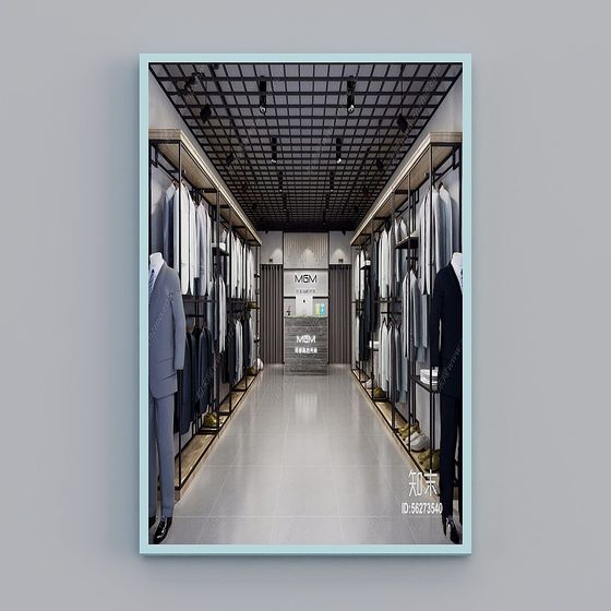 Urban Chic Wardrobe 3D model