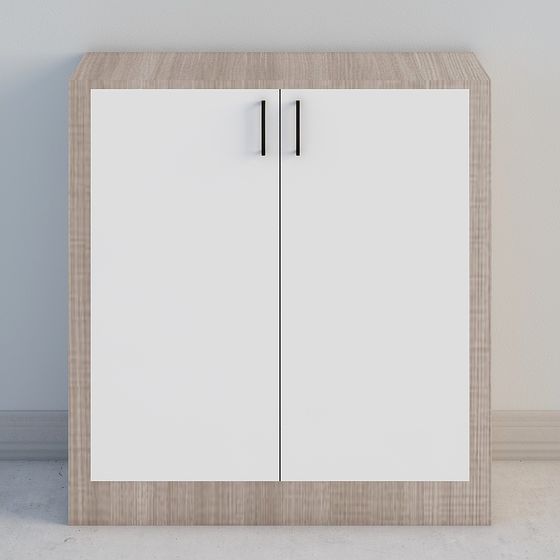 Elegant Storage Cabinet 3D model for Modern Interiors