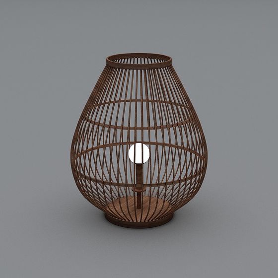 Unique Low-Polygon Lighting 3D model