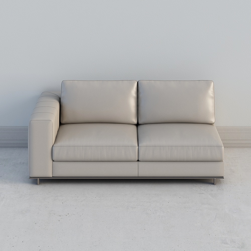 Huajuan-626 Divano con Bracciolo Sinistro a Doppia Posizione