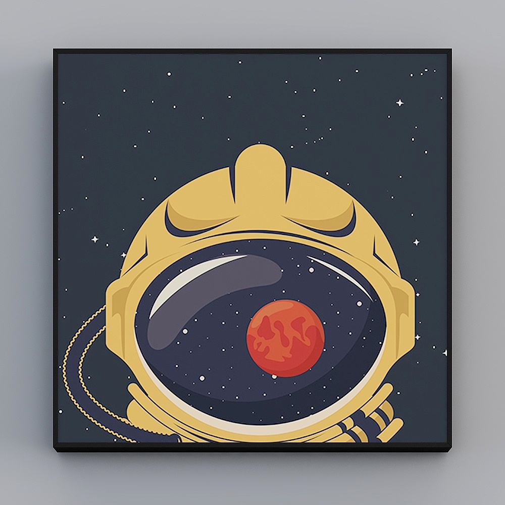 Space Explorer 3D model