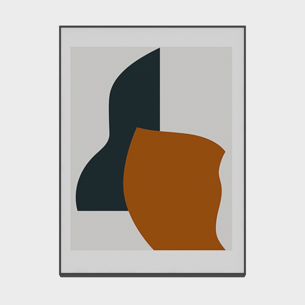 Roshan - Modern Wind - Bedroom Living Room Decorative Painting - Line Image