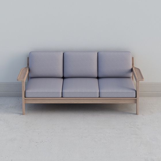Urban Comfort 3D Model Sofa