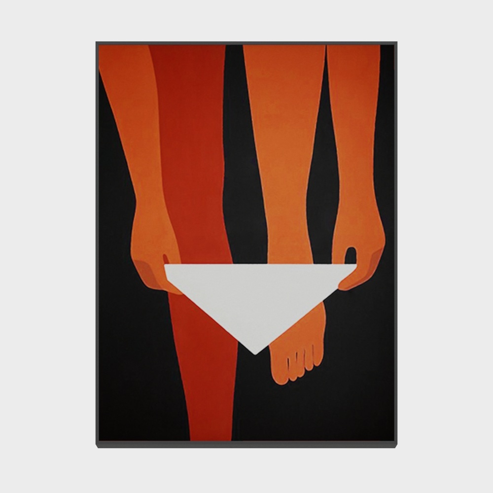 Roshan - Modern Wind - Living Room Bedroom Hyun-Doodle Painting - Look at the Horizon