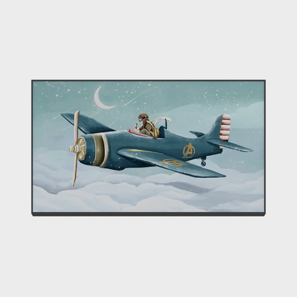 Roshan - Modern Wind - Living Room Bedroom Decorative Painting - Sleepwalking in Space