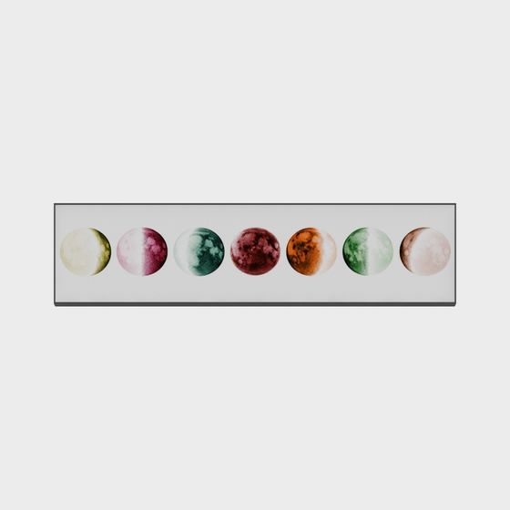 Planetary Series 3D Model - Explore Cosmic Beauty