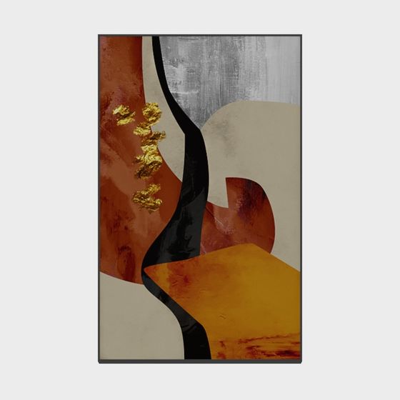 Abstract Art Frame 3D Model