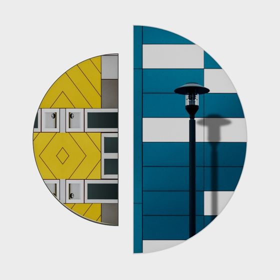 Urban Light and Shadow 3D model for Creative Projects