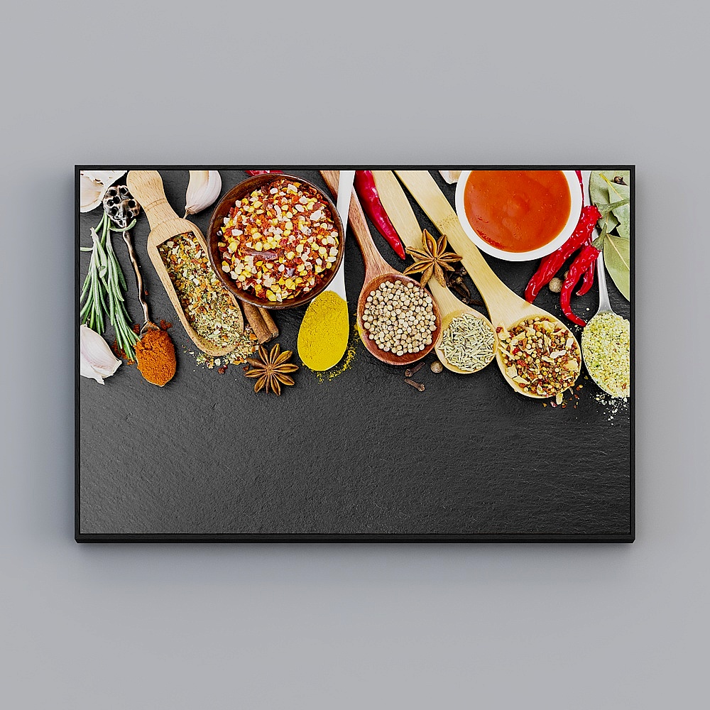 Courtesy Full House With Painting - Restaurant Hanging Painting - Banner 4