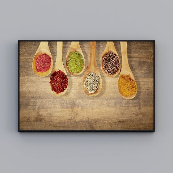 บ้านเต็มที่มีภาพวาด - ภาพวาดแขวนในร้านอาหาร - ธง 3