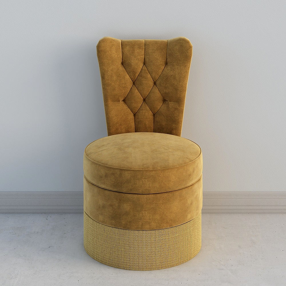 "Charming belly" so I am now my velvet tassel sofa single sofa chair velvet seat