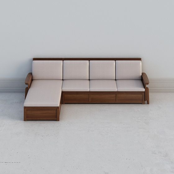 Huasongju - Série nord-américaine - Canapé d'angle 302-66 (à double usage hiver et été)