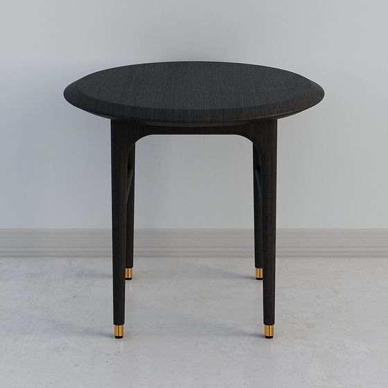 Elegant Round Table 3D model for Modern Design