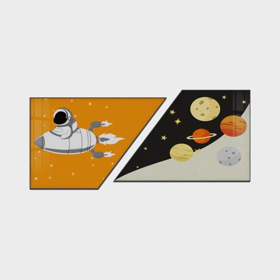 Cosmic Journey 3D model for Creative Projects