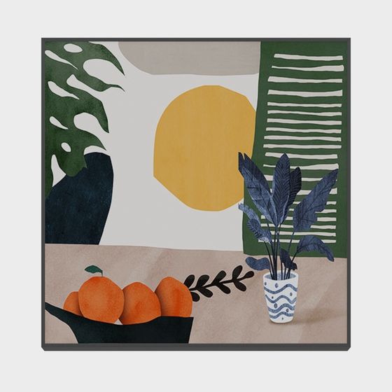 Tropical Garden Vibes 3D Model