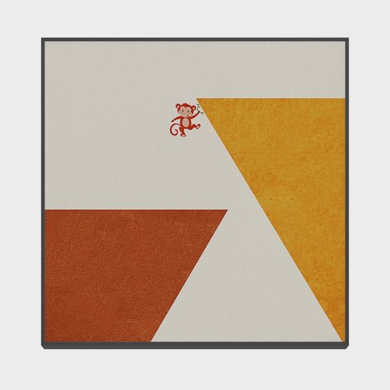 Monkey Climbing Wall 3D model for Creative Projects