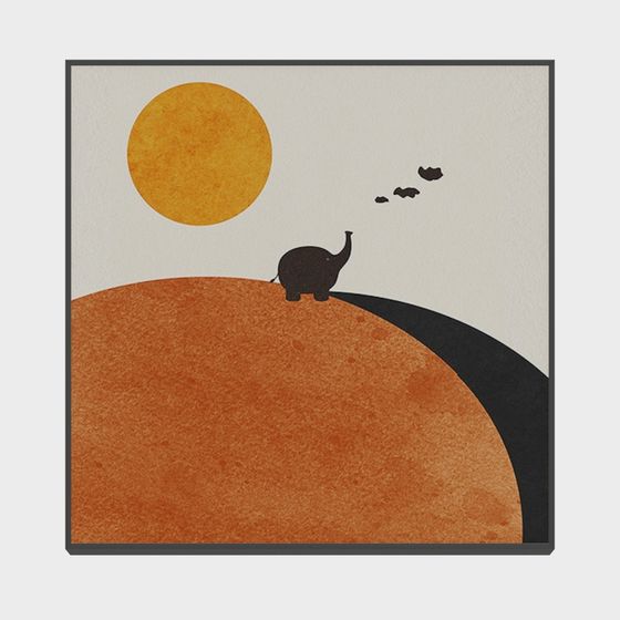 Desert Elephant 3D Model