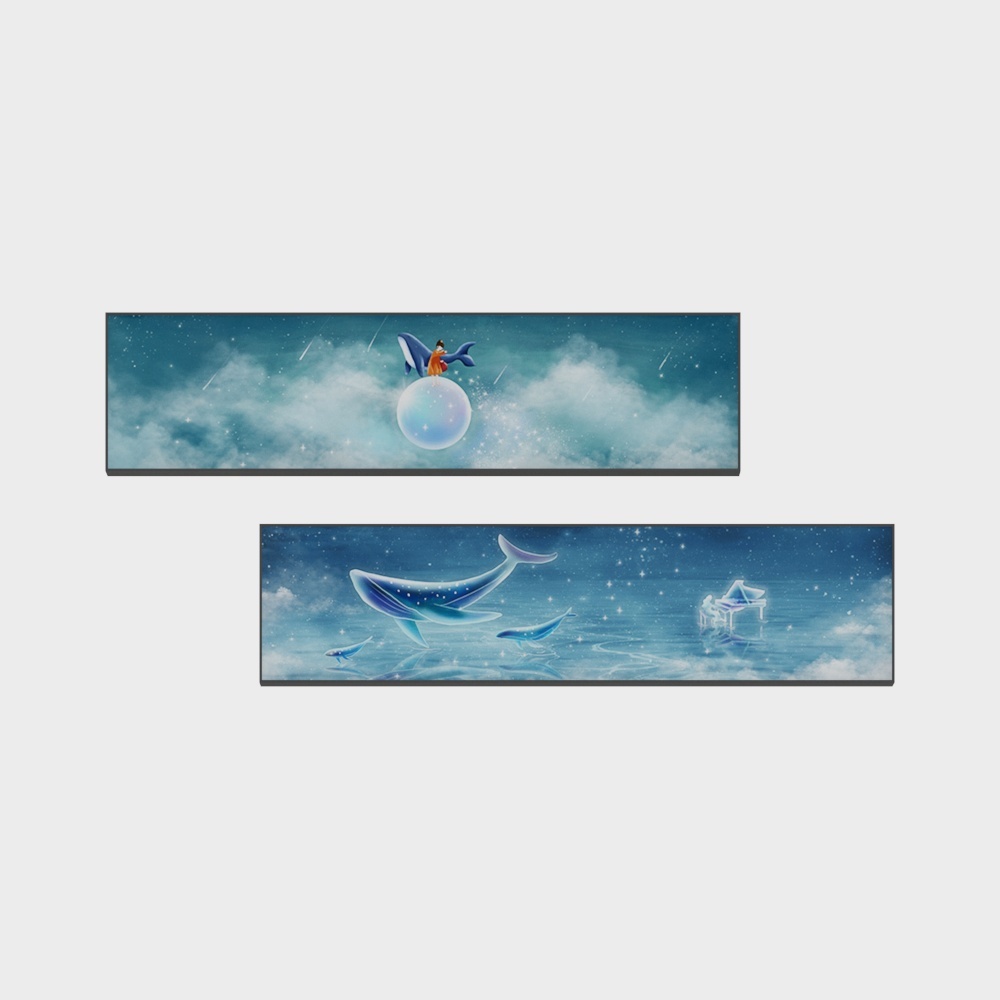 Roshan - Modern Wind - Living Room Bedroom Decorative Painting - Wind Waves