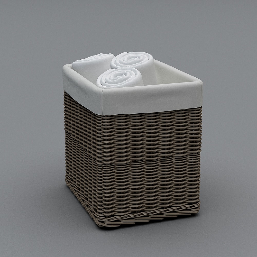 Nordique armoire de salle de bain de luxe-ornements-4