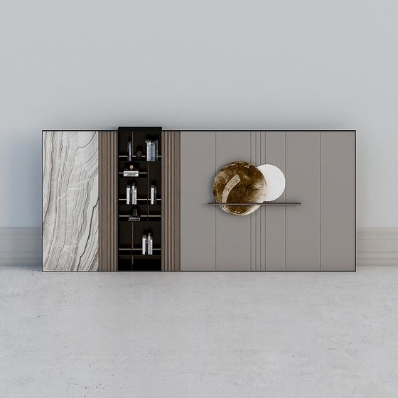 Contemporary Urban Bookshelf 3D Model for Creative Spaces