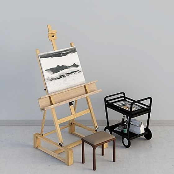 Easel-4 Combination in Black and Brown