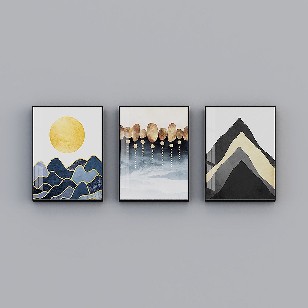 Roshan - Modern Wind - Living Room Dining Room Decorative Painting - puts the wine in the air