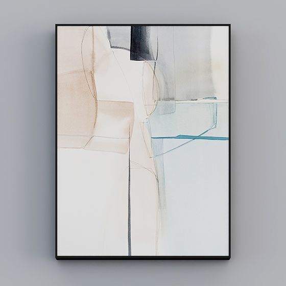 Elegant Low Poly 3D Model for Modern Interiors