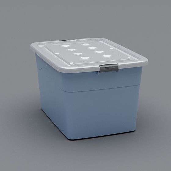 Minimalist Storage Box 3D model