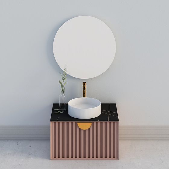 Gabinete de baño moderno