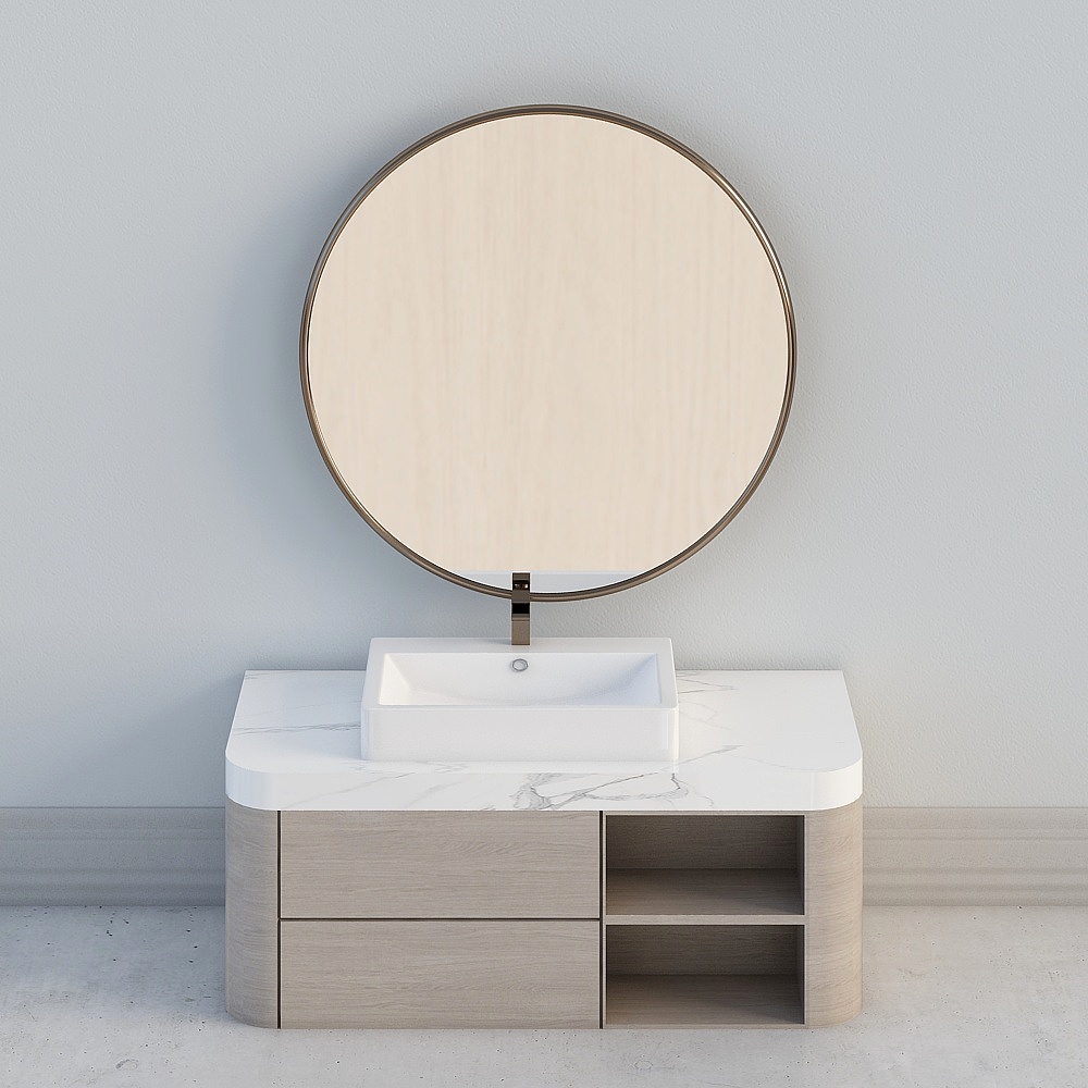 Modern sink bathroom Cabinet