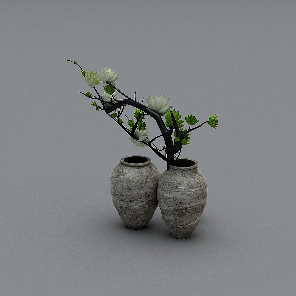 Ceramic flower vase