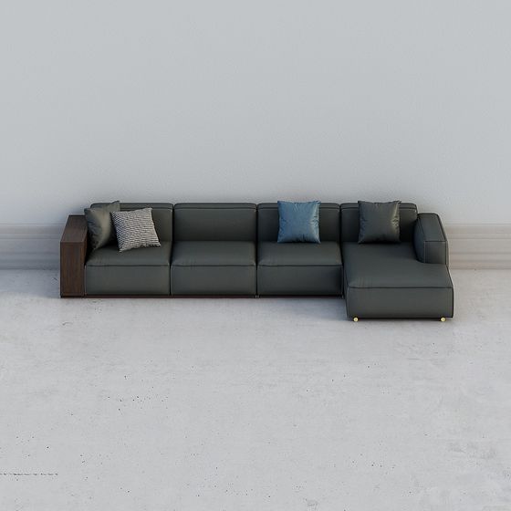 Urban Comfort 3D Model Sofa