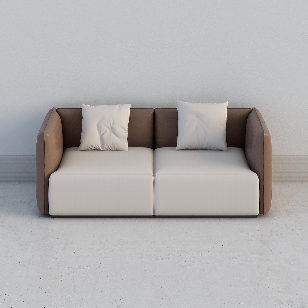 Huasongju - Italian Minimalist Series-8811-23 Double (Coffee)