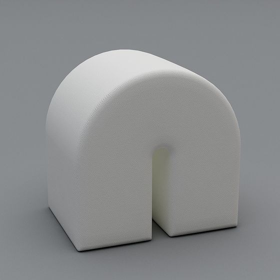 Futuristic Low-Poly 3D Model with Unique Aesthetic