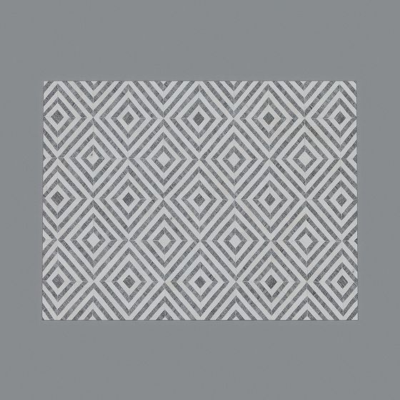 Diamond Geometric Carpet 3D model