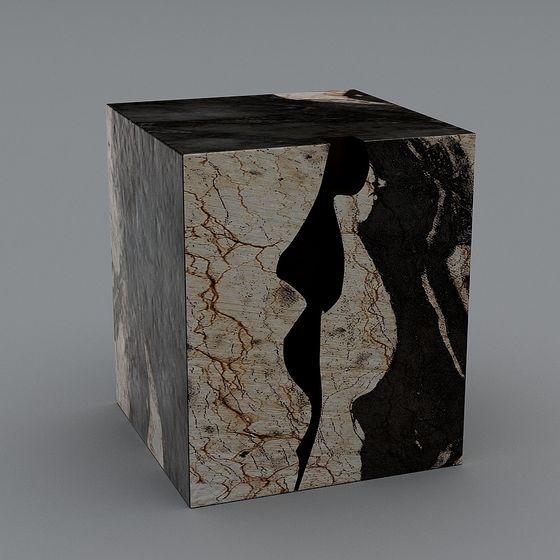 Abstract Female Silhouette 3D model