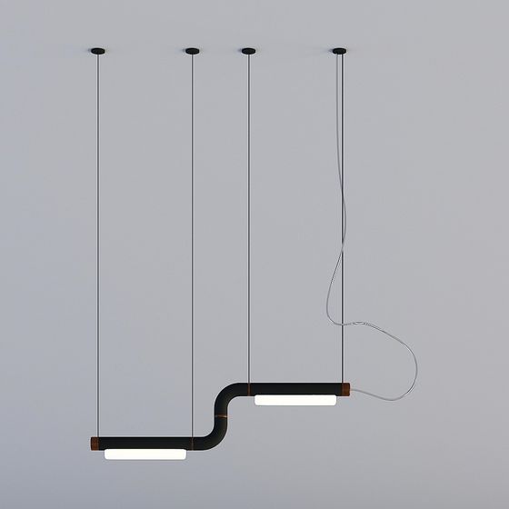 Tube de lampe de lustre léger moderne-3