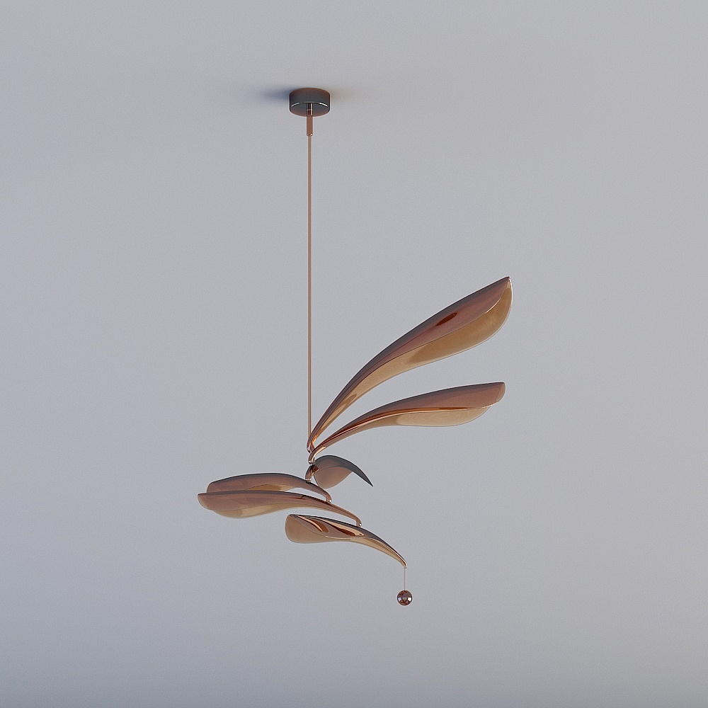 Flowing Chandelier 3D model