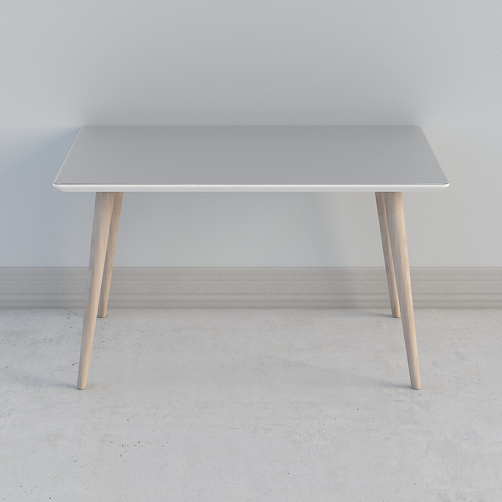Minimalist dining table