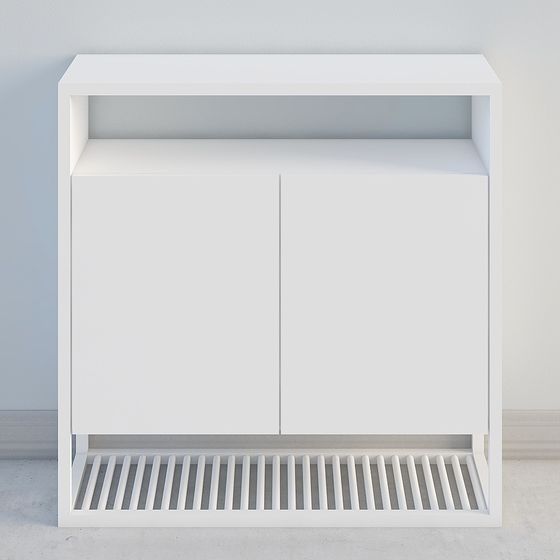 Urban Corner Storage Cabinet 3D model for Modern Interiors