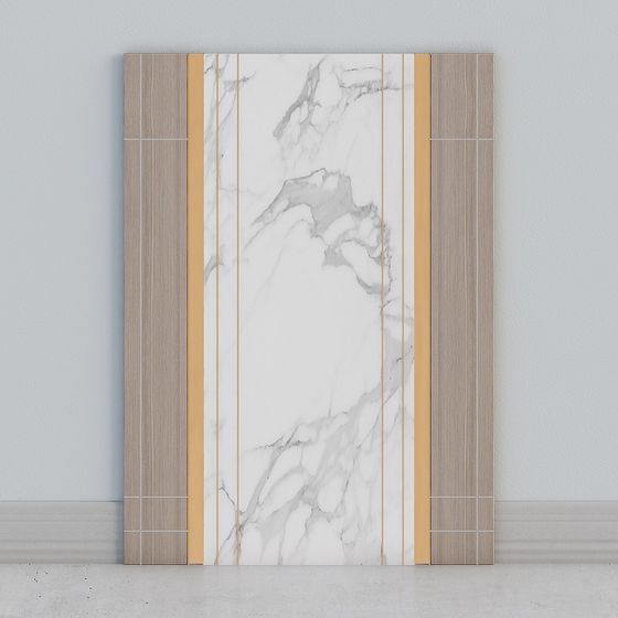 Marble Mosaic Door 3D model