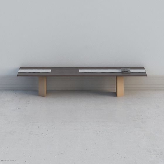 Urban Bench 3D model for Creative Spaces