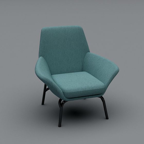Cozy Lounge Chair 3D model