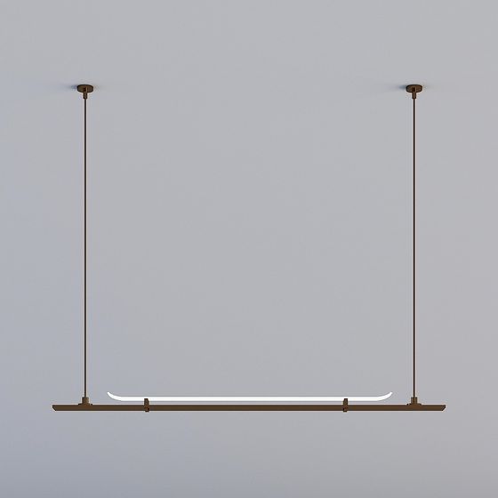 Unique Hanging Light Fixture 3D model