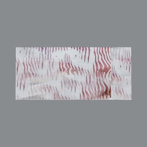 Zebra Pattern Carpet 3D model